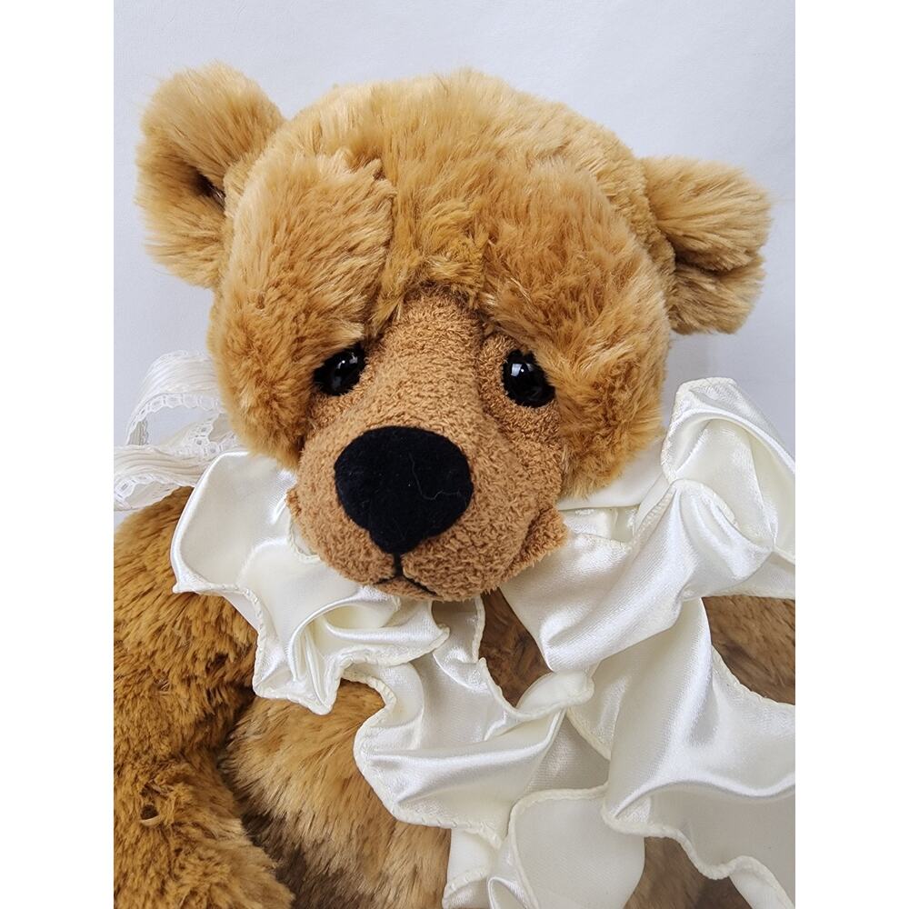 Second Nature Design Simply Irresistible Plush Stuffed Floppy Bear 21” Retired